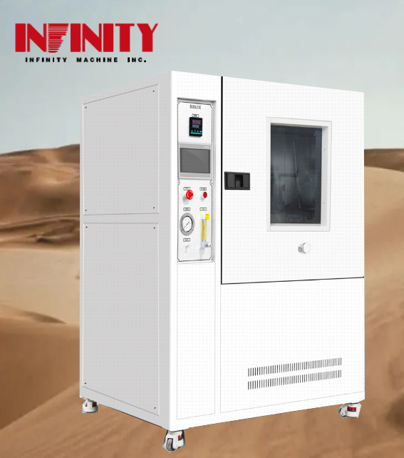 Chambre d'essai de sable et de poussière adaptée aux essais de qualité IP5X et IP6X