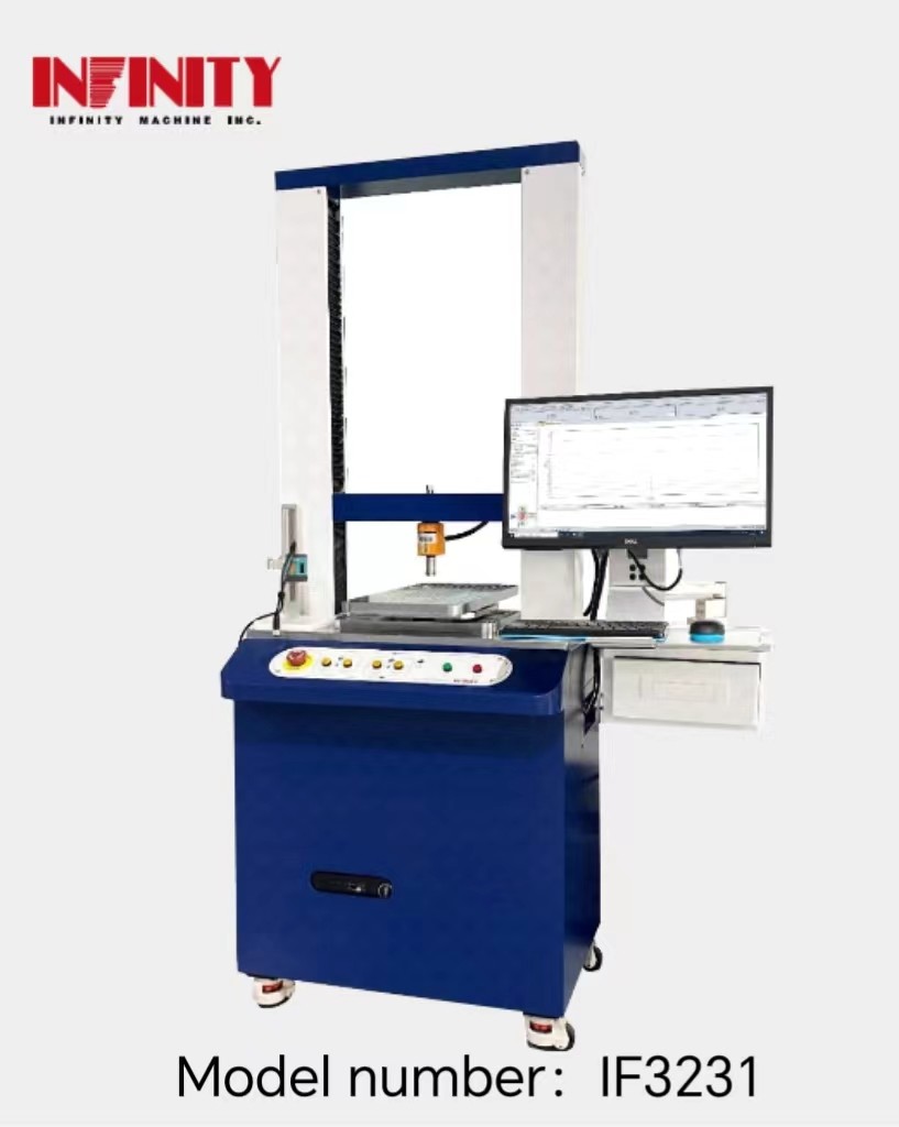 AC220V 5A 50Hz Machine d'essai de poussée et de traction pour une vitesse de test de 0 à 1000 mm/min