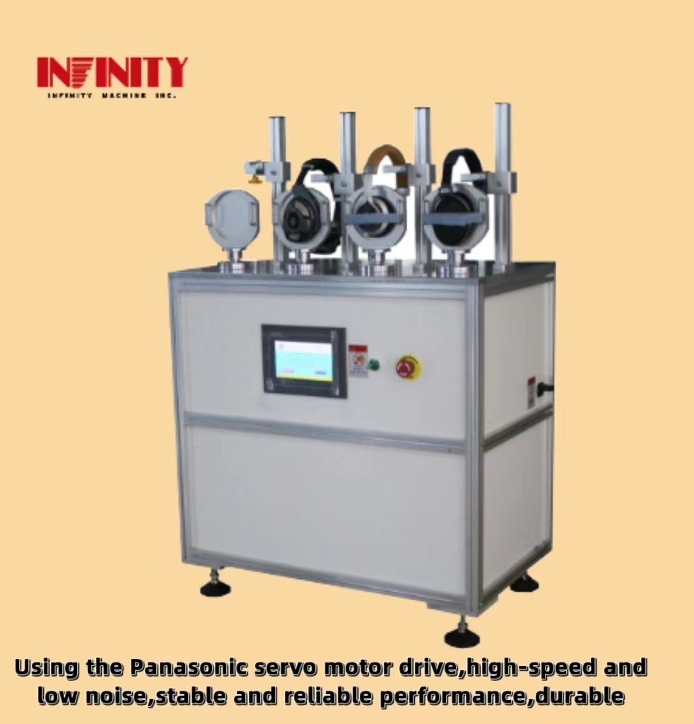 Machine de test de la durée de vie de la torsion des écouteurs à haute précision à moteur servo-circulateur pour des tests durables