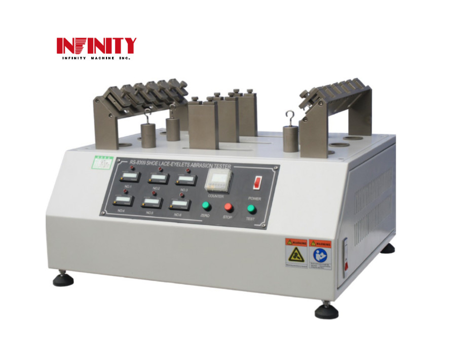 Durée de machine d'essai d'abrasion de dentelle de chaussure, appareil de contrôle d'abrasion de vacarme