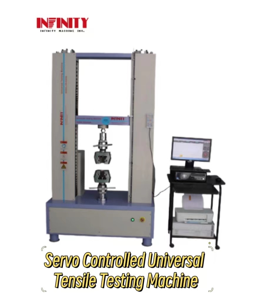 Servo contrôlée machine d'essai de traction universelle de 650 mm de course pour les grossistes espagnols et portugais