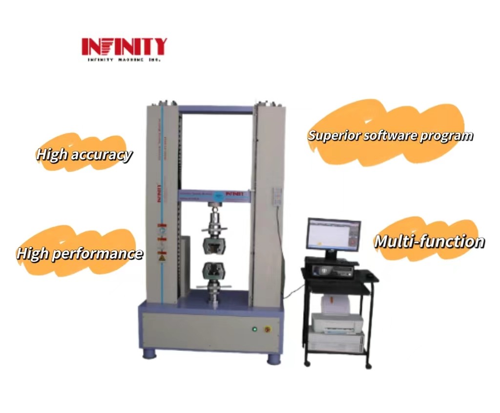 Logiciel de commande en boucle fermée 100KN Servo Control Universal Tensile Testing Machine
