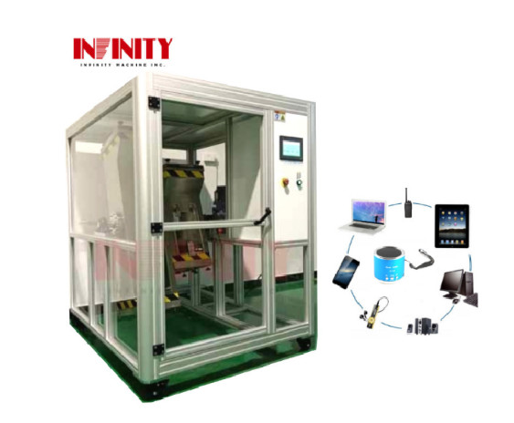 Machine de test de chute de roulement économique pour smartphone avec contrôleur LCD PLC AC220V 50Hz 3A