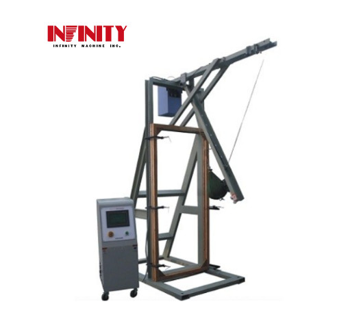Hauteur d'impact 300~1200 mm Machine d'essai d'impact de sac en verre de sécurité électrique