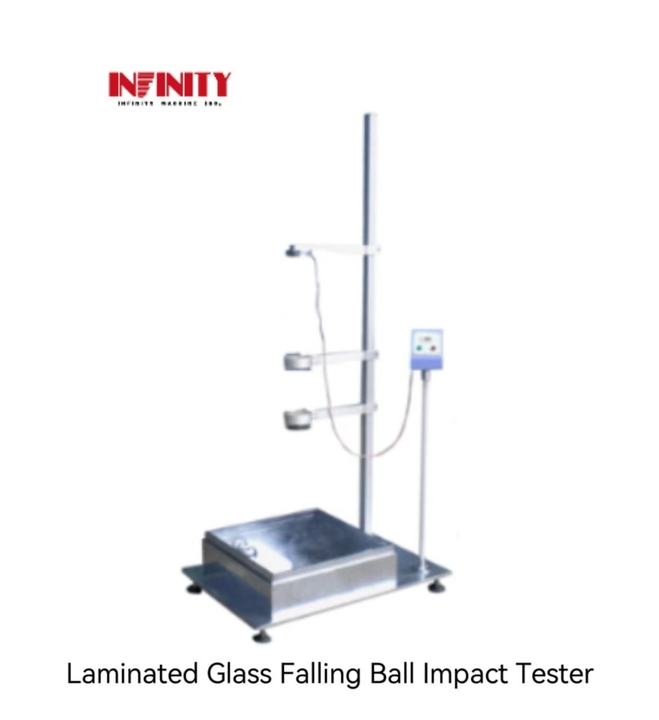Testeur d'impact des boules de verre laminé ISO/ DIS12542 1 12543-6 1997 AS/ NZS2208 1996 GB/ T9962-1999