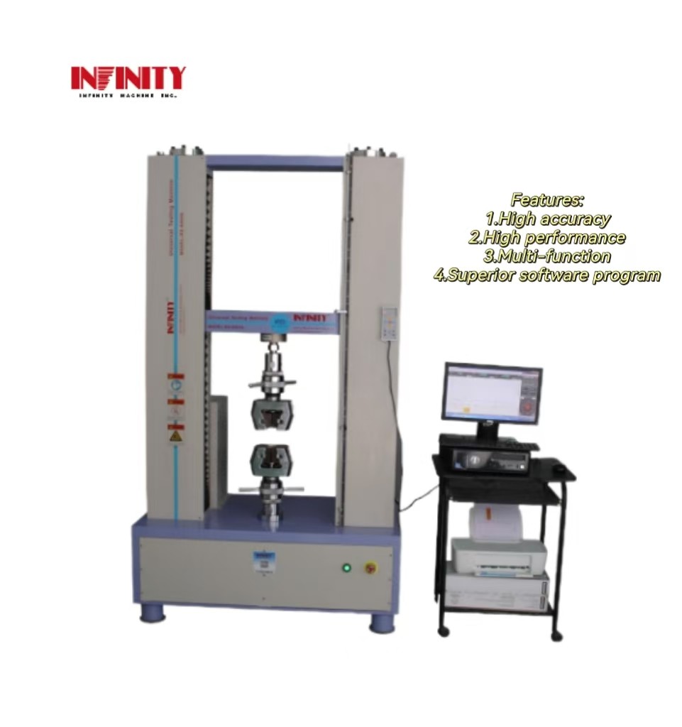 Servo contrôle 100KN machine universelle d'essai de traction pour matériaux composites