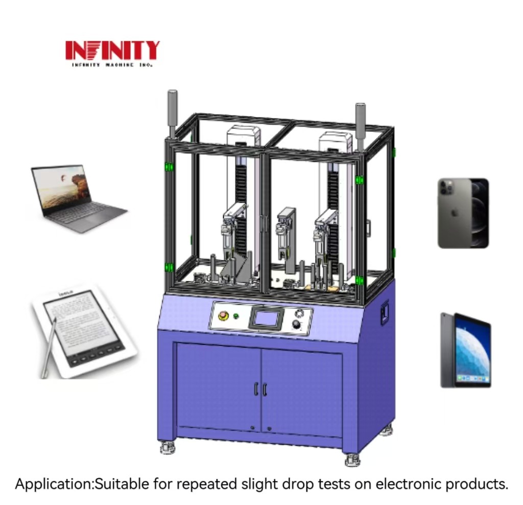 Servo-moteur de positionnement très précis 0.1mm ordinateur portable machine de test de chute répétée