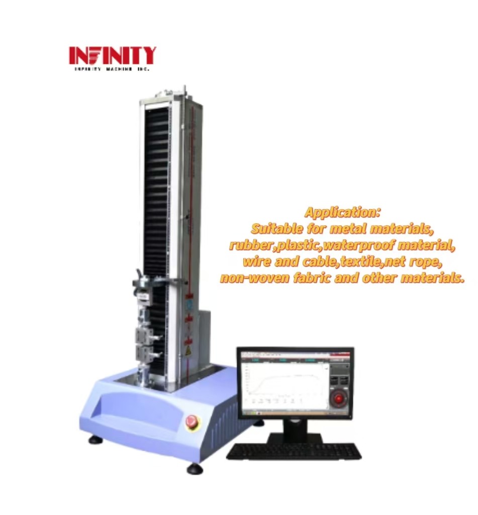 100N~5KN Optionnel Servo-Control Machine d'essai universelle pour les essais de traction