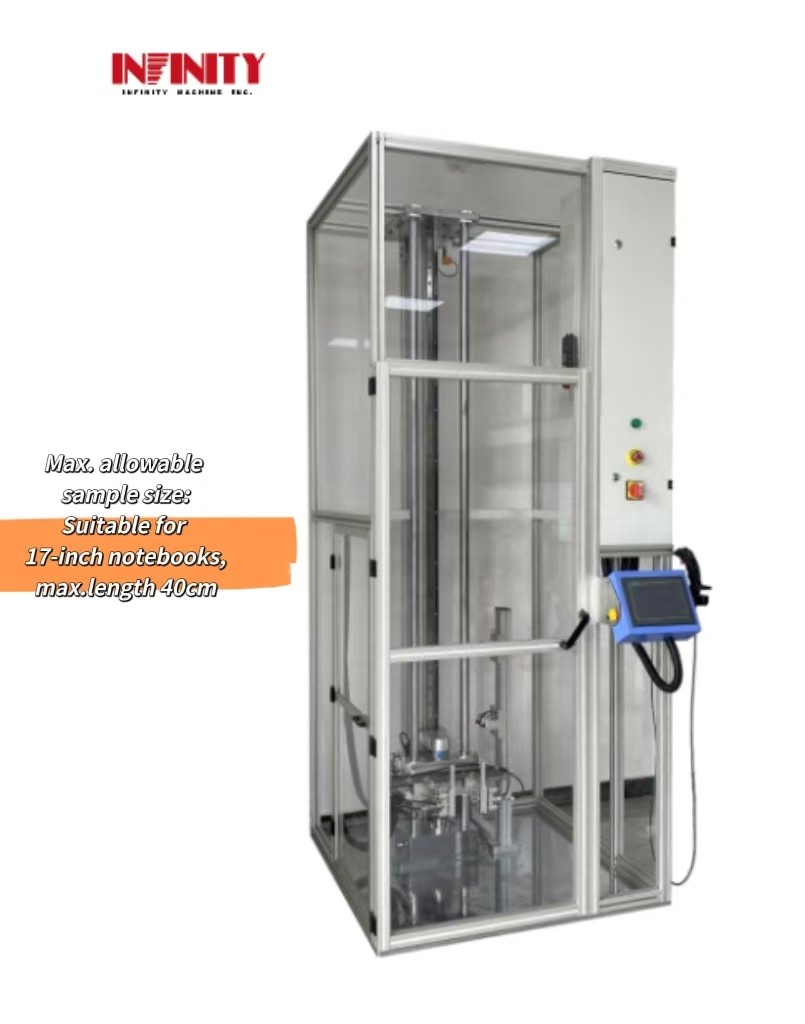 Machine d'essai de chute directionnelle à écran tactile pour produits électroniques