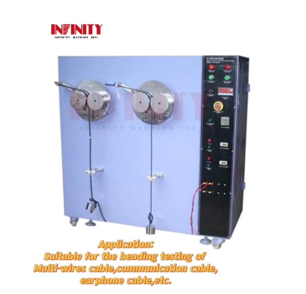 Testeur de la fatigue du câble flexible, alimentation AC220V 50Hz 5A