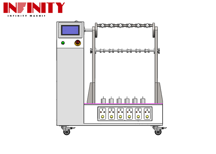 IEC 60884-1:2022 Machine d'essai standard de flexion de câble flexible avec angle de flexion réglable de 1 à 180°