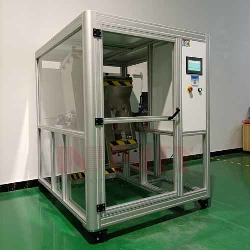 Machine d'essai de chute par culbute avec contrôle par écran tactile Testeur de chute par roulement CEI 60068-2-3 CEI 60068-2-32 Standard