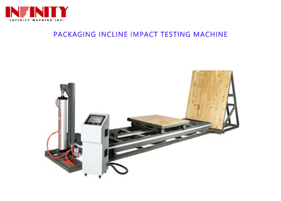 Plage de vitesse d'impact 1,305-3,78 M/s Machines d'essai d'emballage avec taille de plaque d'impact W1600 × H1600 mm