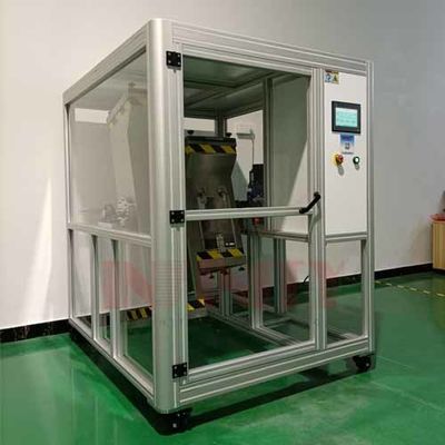 Machine d'essai de chute par culbute avec contrôle par écran tactile Testeur de chute par roulement CEI 60068-2-3 CEI 60068-2-32 Standard
