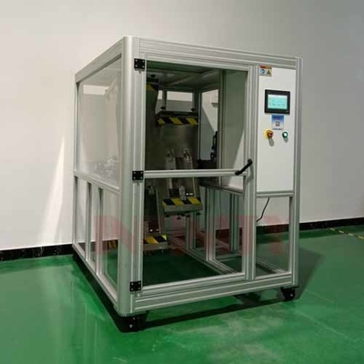 Machine d'essai de chute en tonneau rotatif IEC 60068-2-31 avec hauteurs de chute de 1000 mm et 500 mm et fonction de protection